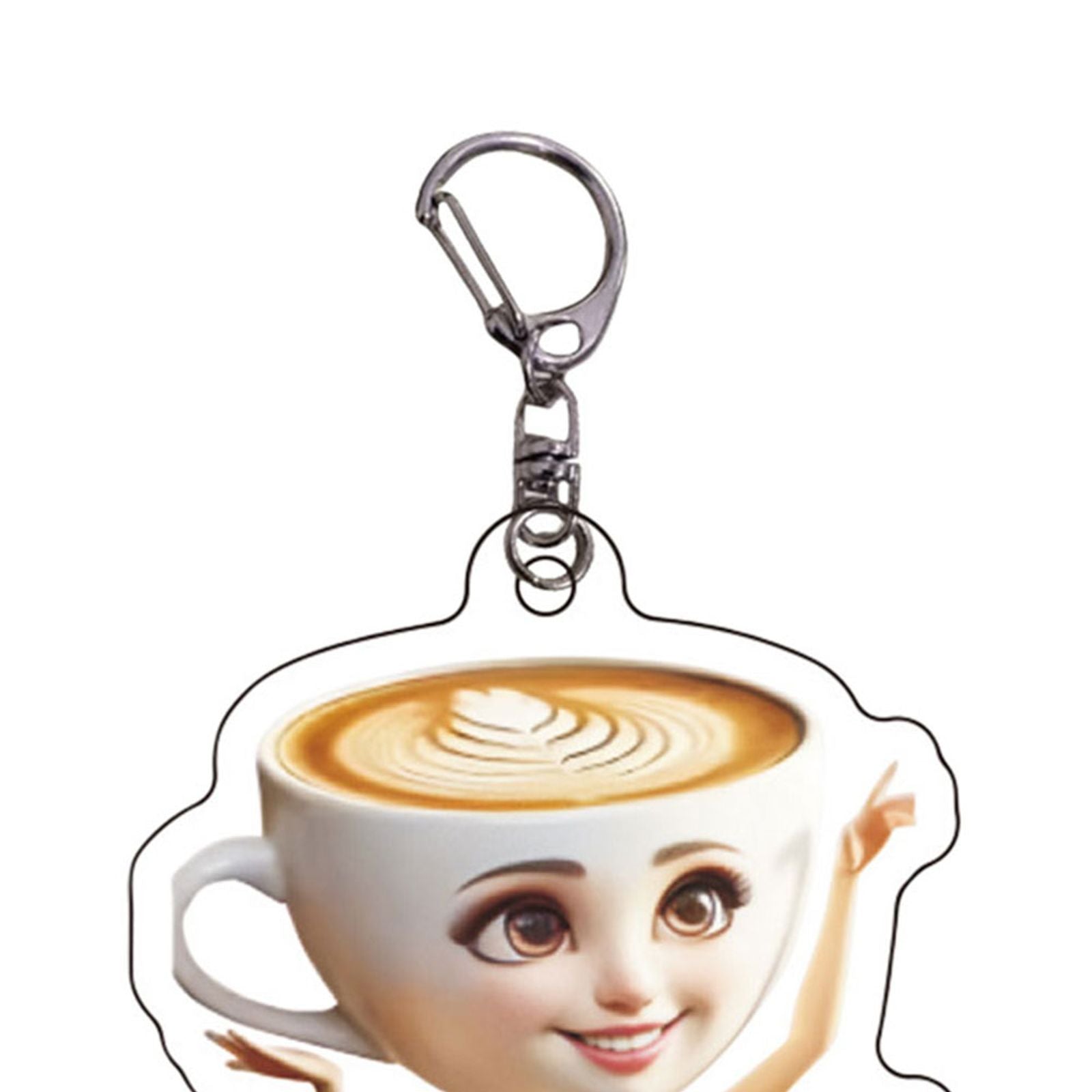 Creative Animals Acrylic Keychain Pendant for Backpack