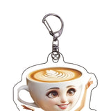 Creative Animals Acrylic Keychain Pendant for Backpack