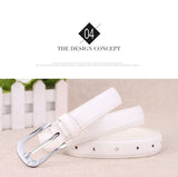 Women's High-Quality PU Leather Trousers Belt