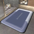 Thickened Absorbent Bathroom Mat - Quick-Drying Non-Slip Entry Mat