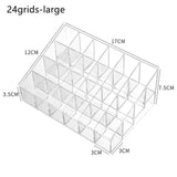 Clear Lipstick Stand Case Makeup Organizer