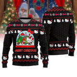 Women's Hello Kitty Christmas Snow Globe Festive Hoodie