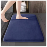 Non-Slip Coral Velvet Bath Mat