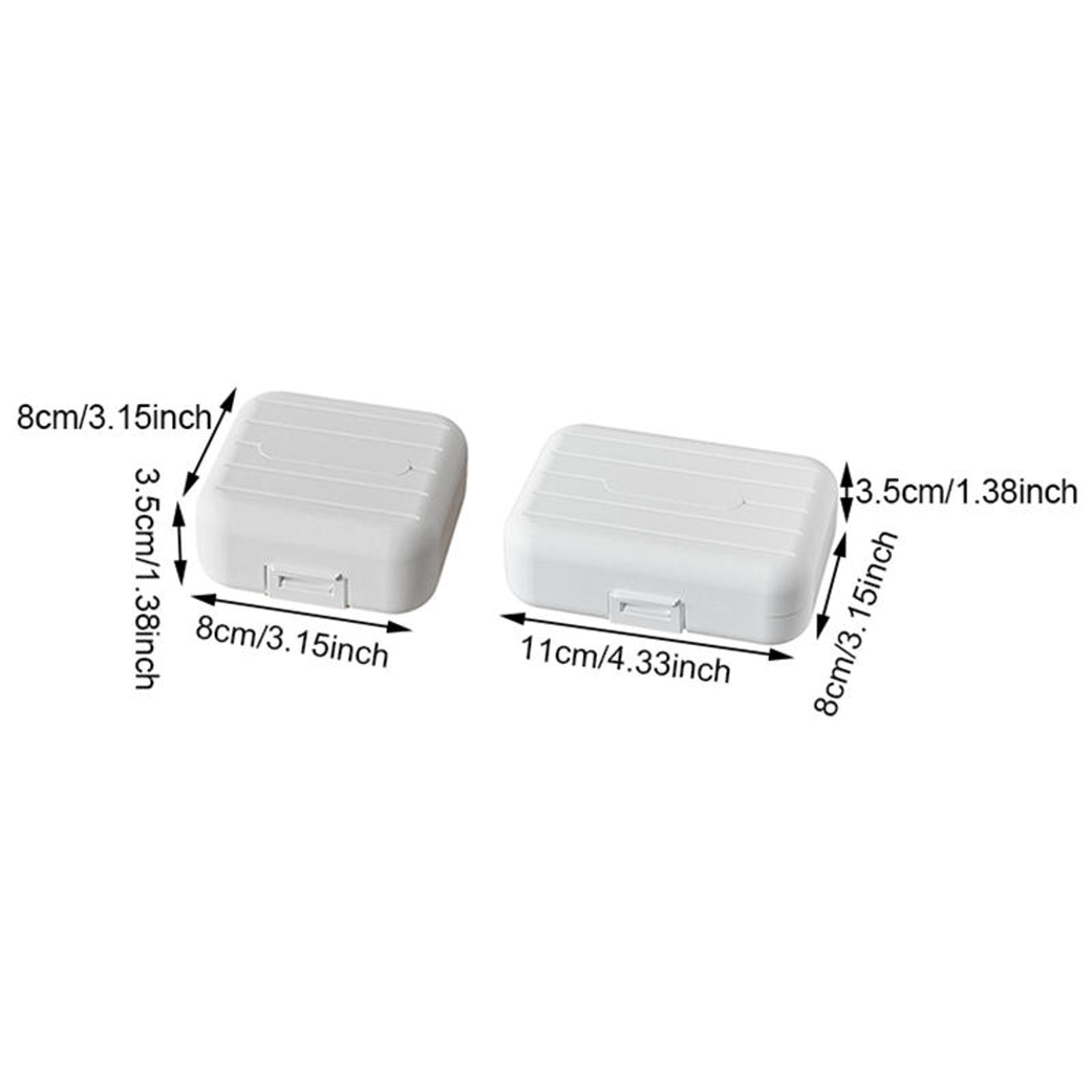 Portable Mini Pill Box - Weekly Organizer with Double Seal