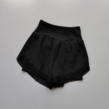 Women's High-Waisted Quick-Dry Sports Shorts
