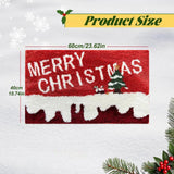 Merry Christmas Santa Claus Door Mat for Home 2025