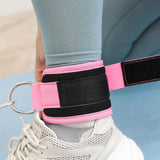 Cable Ankle Straps with Double D-Ring for Gym Workouts