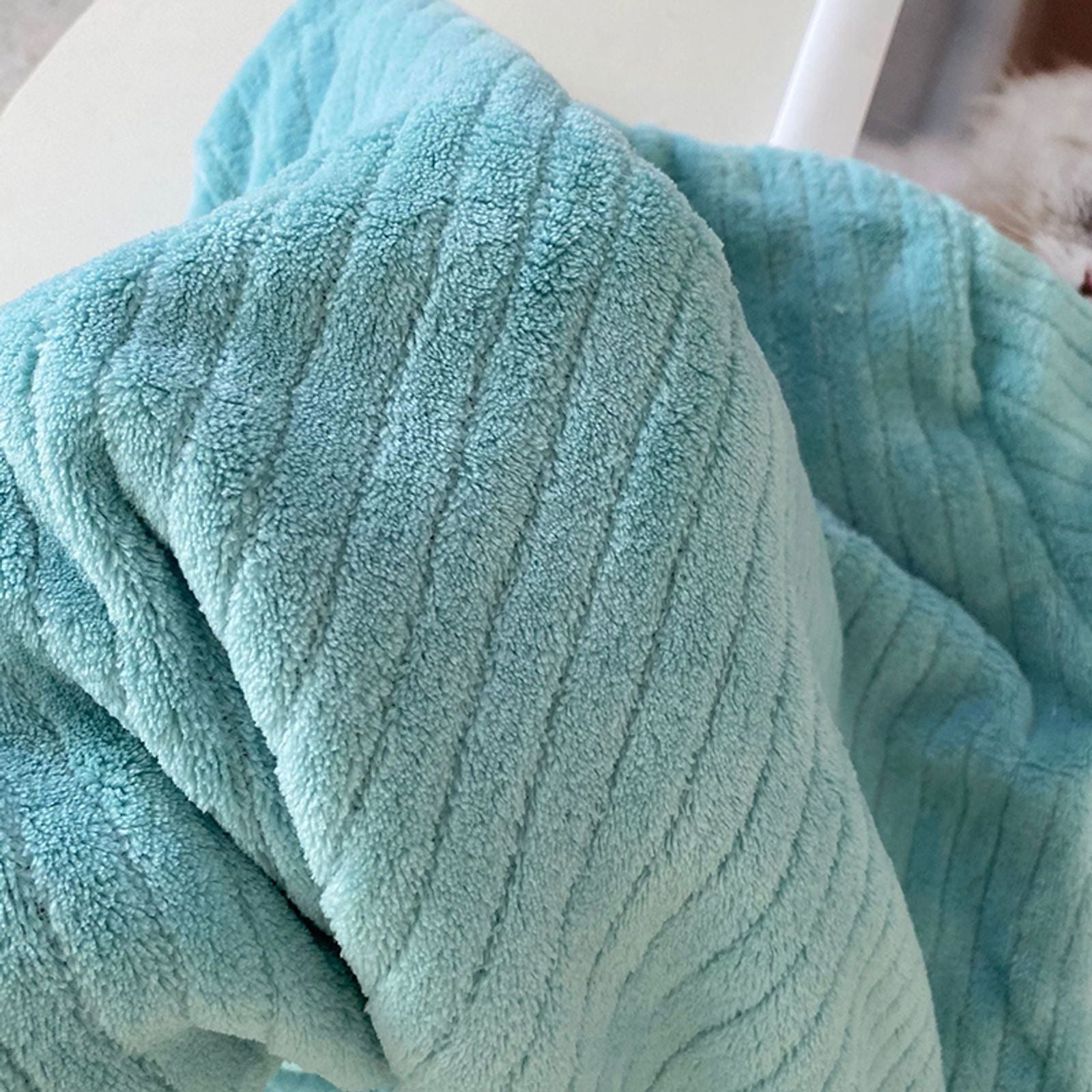 Autumn Women’s Warm Velvet Ribbed Fleece Two-Piece Set