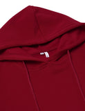 Ladies Autumn Hooded Dress Sweatshirt