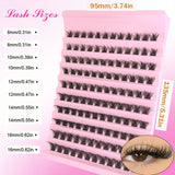 DIY Eyelash Extension Kit with Individual Lash Clusters