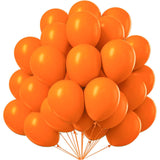 10/12 Inch Orange Latex Balloons for Celebrations