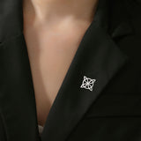 Skyrim Amulet Witch Knot Brooch - Stainless Steel Badge Pin