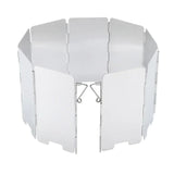Foldable Gas Stove Windshield for Outdoor Camping