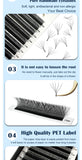 3D 4D 5D Fake Eyelashes - Naturally Curled Premade Volume Fans