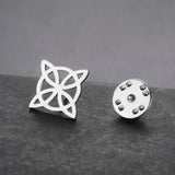 Skyrim Amulet Witch Knot Brooch - Stainless Steel Badge Pin