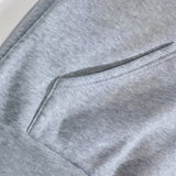 Women's Casual Pocket Hoodie with Letter Print