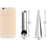 Stainless Steel Cream Horn Molds - Set of 5/10