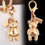 Luxury Cherry Bear Keychain Pendant for Bag or Car