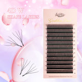 Goddess 4D W Shape Eyelash Extensions - Handmade Volume Lashes