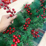 Artificial Red Berries Bouquets for Christmas Decorations