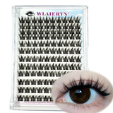 3D DIY Anime False Eyelashes - Reusable Spiky Cluster Lashes