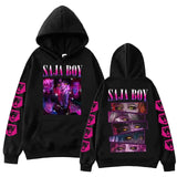 Unisex Oversized Fleece-Lined KPop Demon Hunters Hoodie