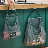Reusable Hanging Mesh Storage Bags for Fruits and Vegetables