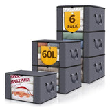 Foldable Clothes Storage Bag - Large Capacity Blanket Organizer