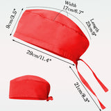 Solid Color Stretch Women’s Nurses Working Hats