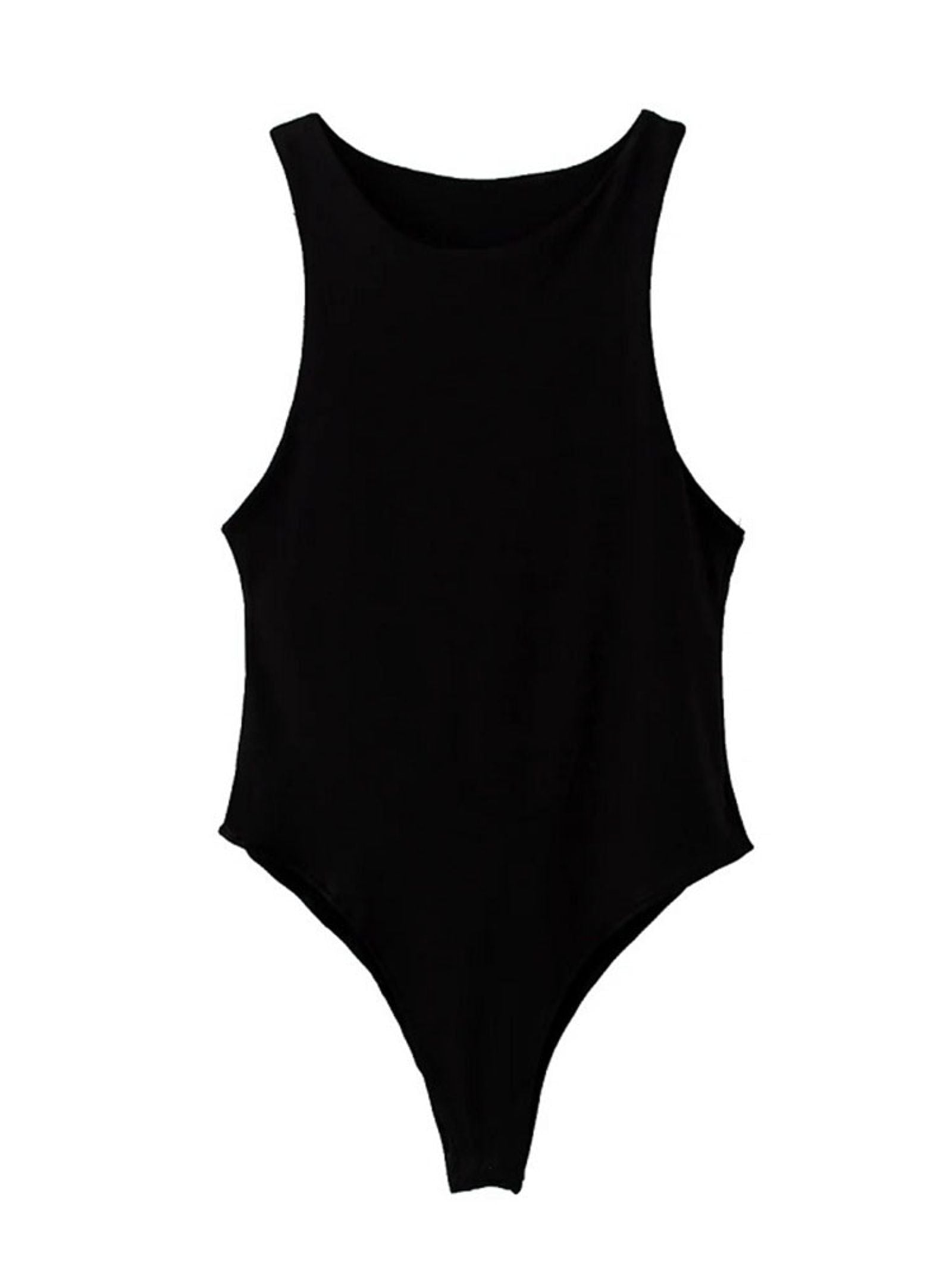 Summer Solid Bodycon Bodysuits for Women