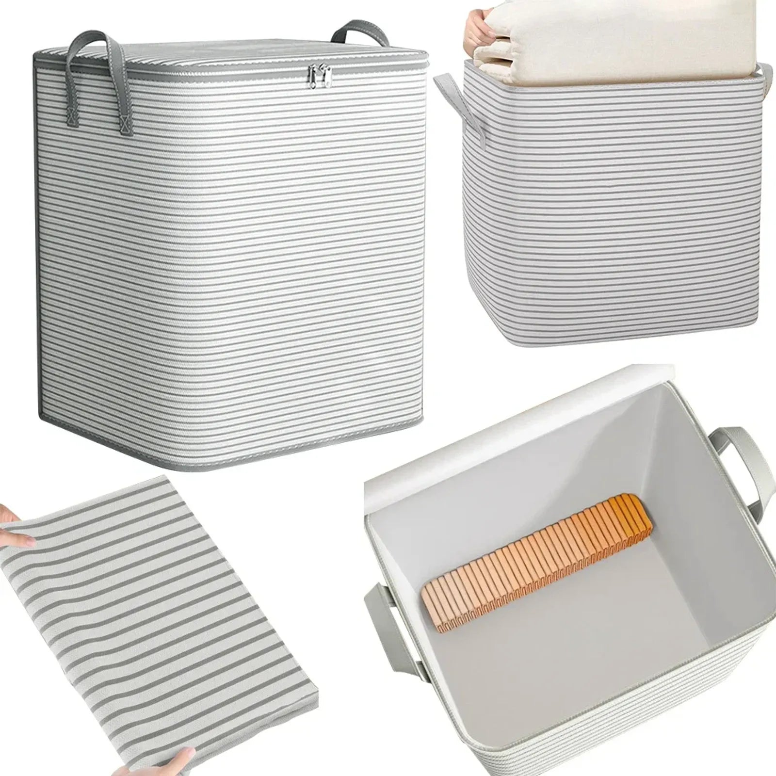 Extra Large Breathable Storage Bag for Clothes and Quilts