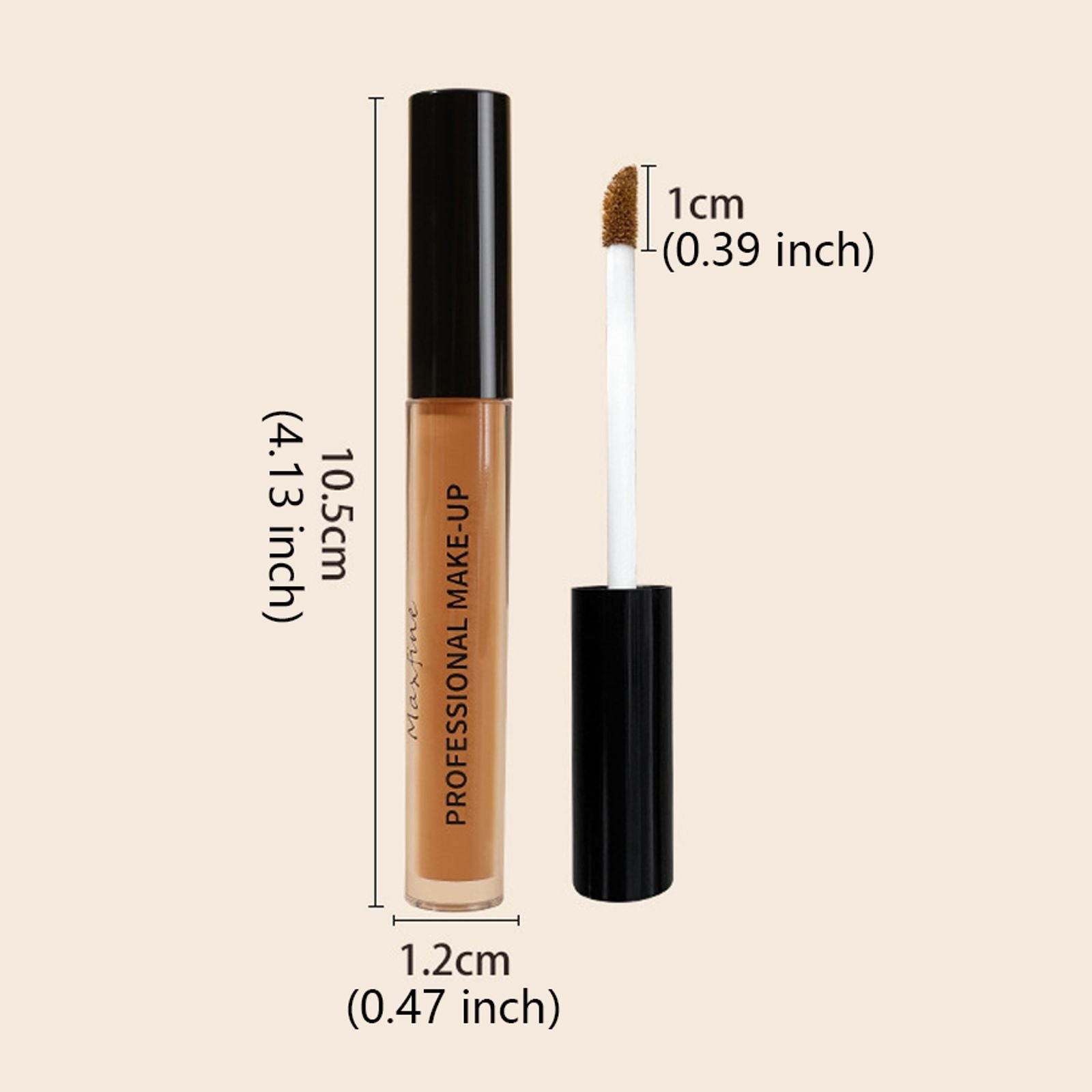 High Coverage Liquid Concealer - Matte & Waterproof