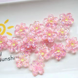 10pcs Pink Blossom Sakura Refrigerator Magnets