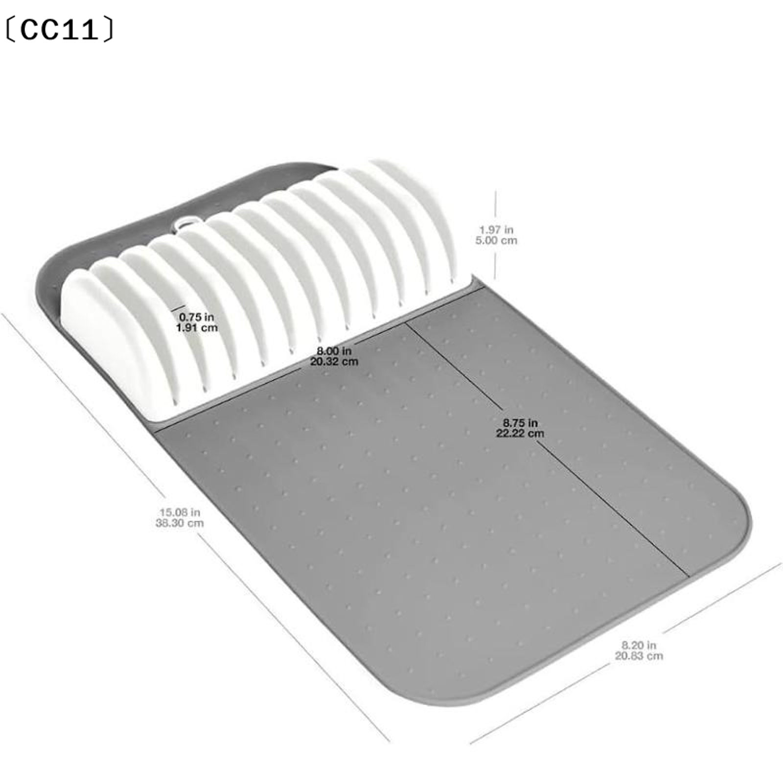 Soft-Grip Large Knife Mat with 5/11 Slots
