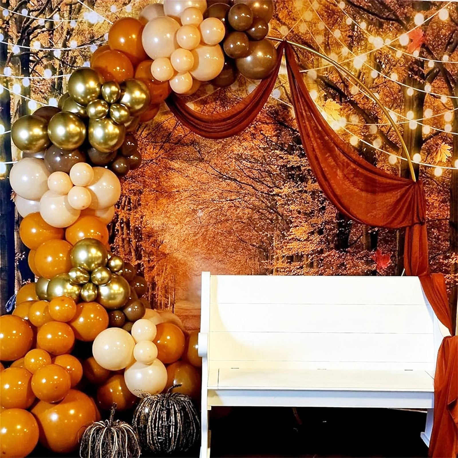 10/12 Inch Orange Latex Balloons for Celebrations