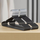 10pcs Durable No-Slip Metal Clothes Hangers