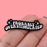 Funny Feminism Quotes Enamel Pin - Silly Goose Brooch