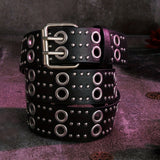 Women's Rivet Heavy Metal Y2K Punk Waist Belt