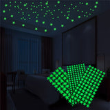 Glow In The Dark Star Stickers - 3D Wall Art for Kids' Rooms