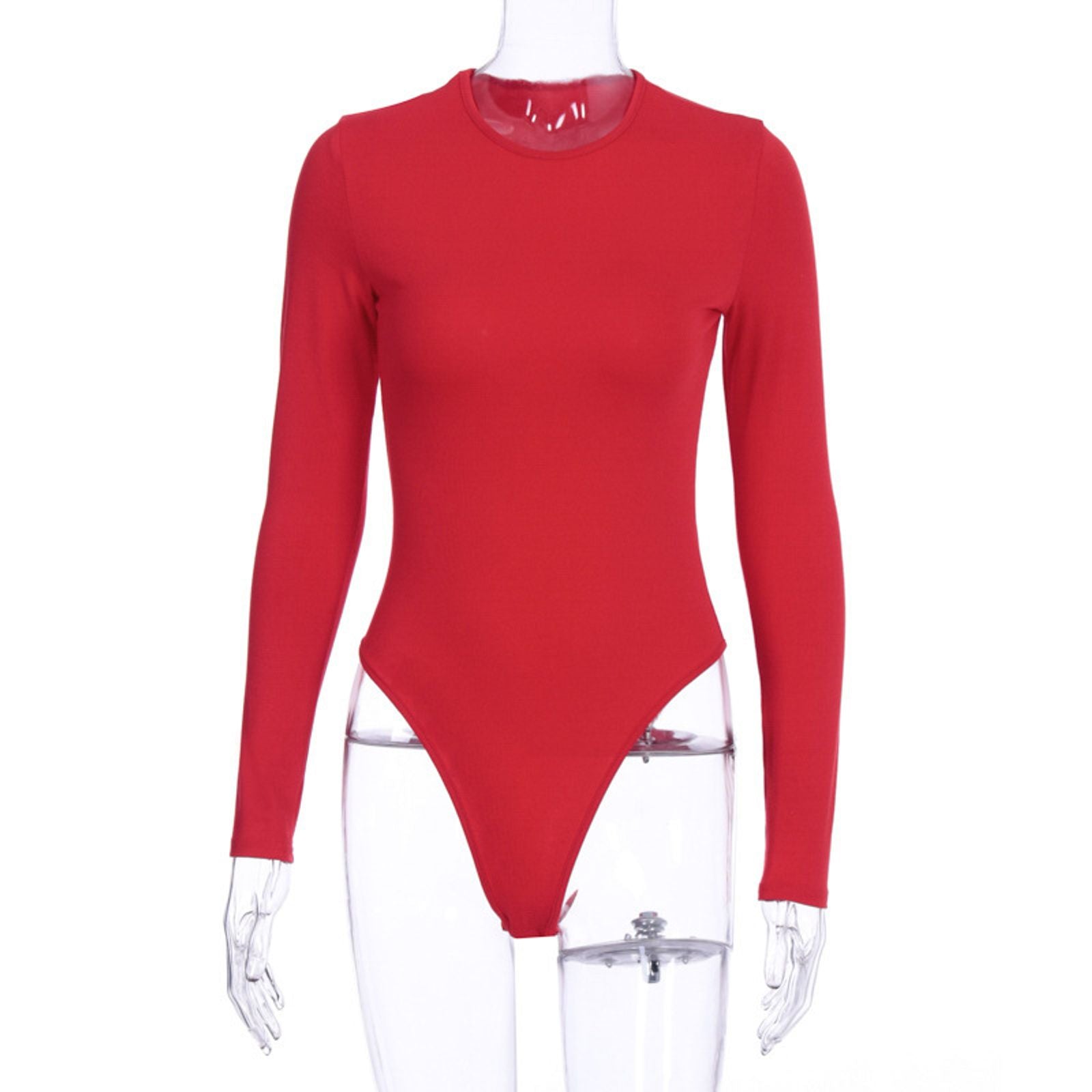 Sexy Y2K Women’s Long Sleeve Cotton Bodysuit