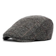 Men's Vintage Herringbone Beret Hat
