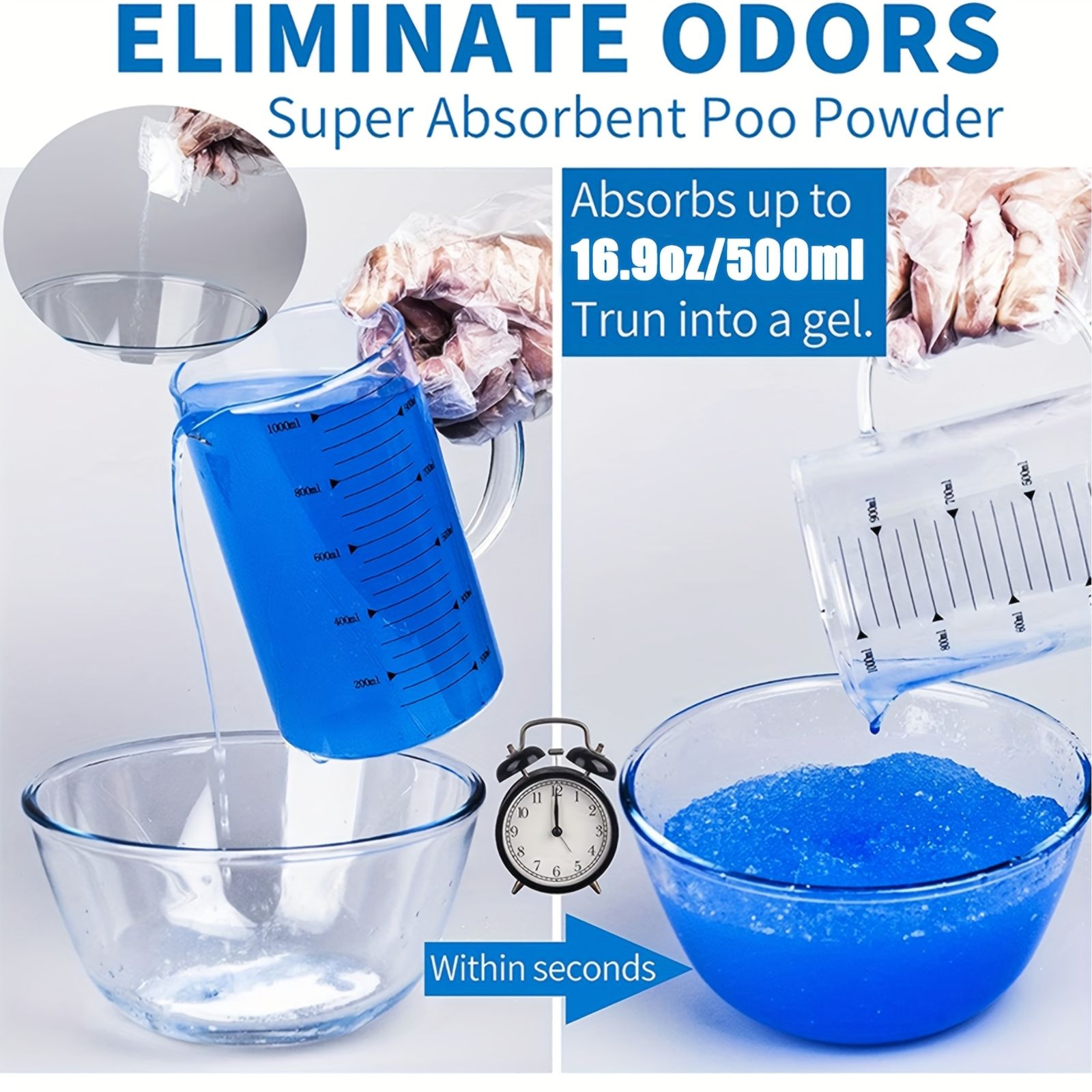 10/20pcs Outdoor Camping Toilet Urine Deodorizer