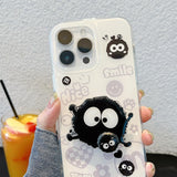 Korean Cute Cartoon Rotating Furball Grip Phone Holder