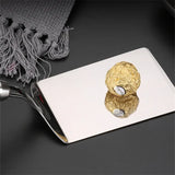 Stainless Steel Square Head Cooking Spatula with Wood Handle