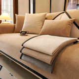 Nordic Minimalist Chenille Non-Slip Sofa Pad