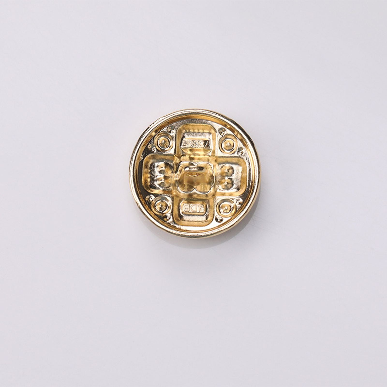 10pcs Diamond-Studded Rhinestone Round Shank Buttons