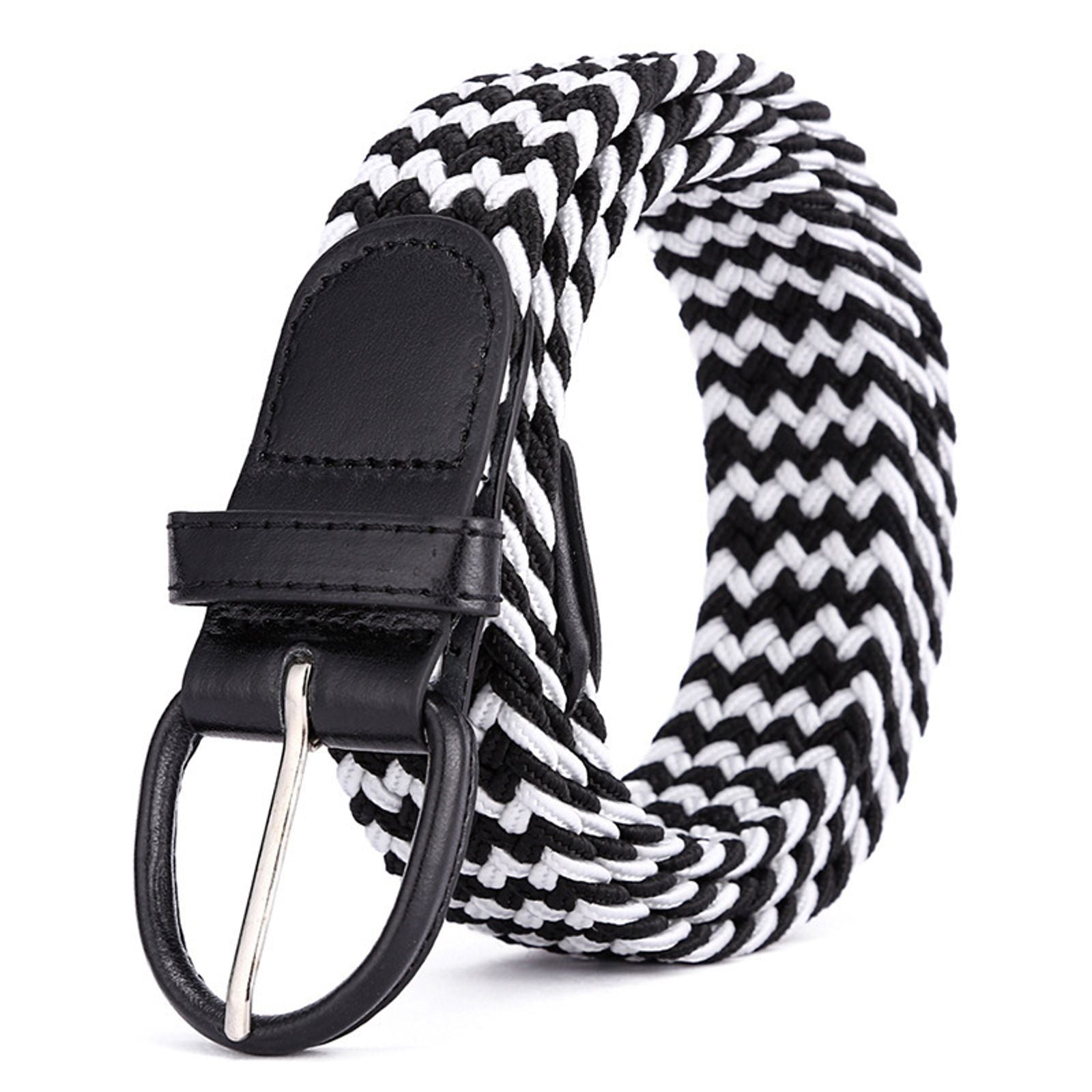 Casual Elastic Woven Belt for Men and Women