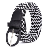 Casual Elastic Woven Belt for Men and Women