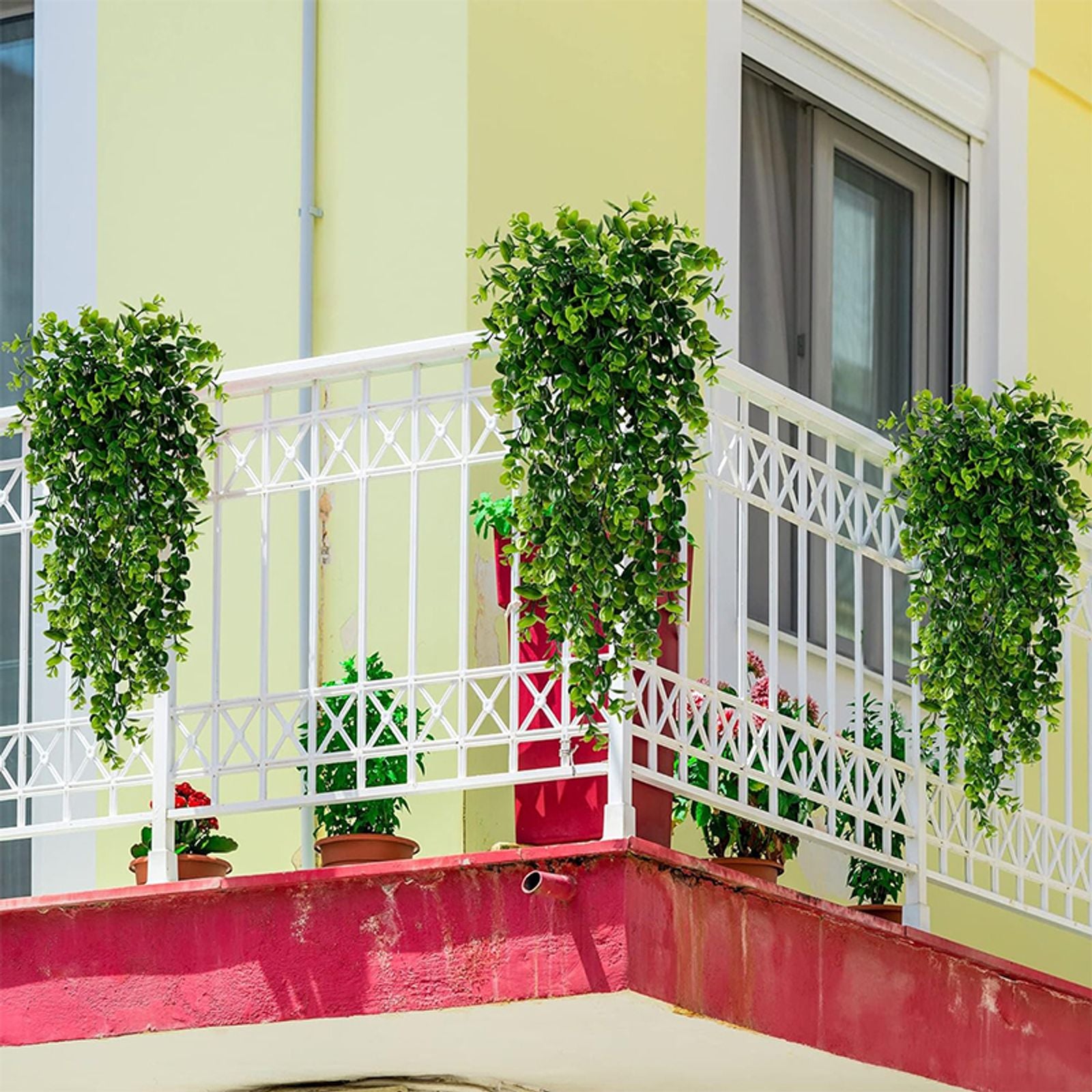 Artificial Eucalyptus Vine - UV Resistant Hanging Greenery