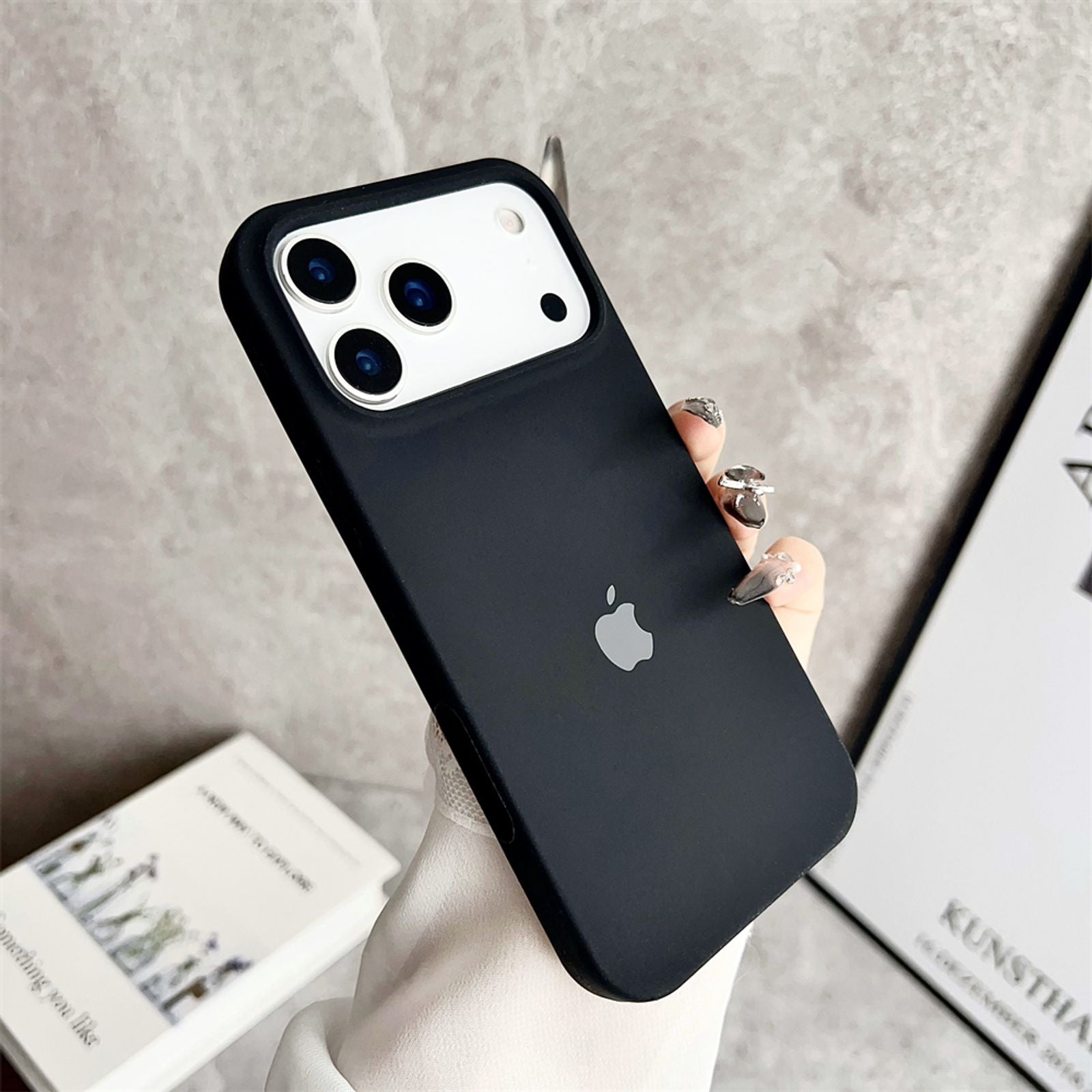 Official Silicone Apple Cases for iPhone 12, 14, 15, 16, 17 Pro Max